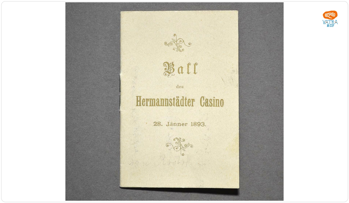 Ball des Hermannstadter Casino/ 28 Janner 1893