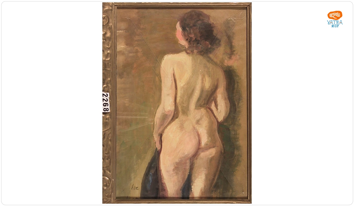 Iosif ISER — Nud de femeie din spate