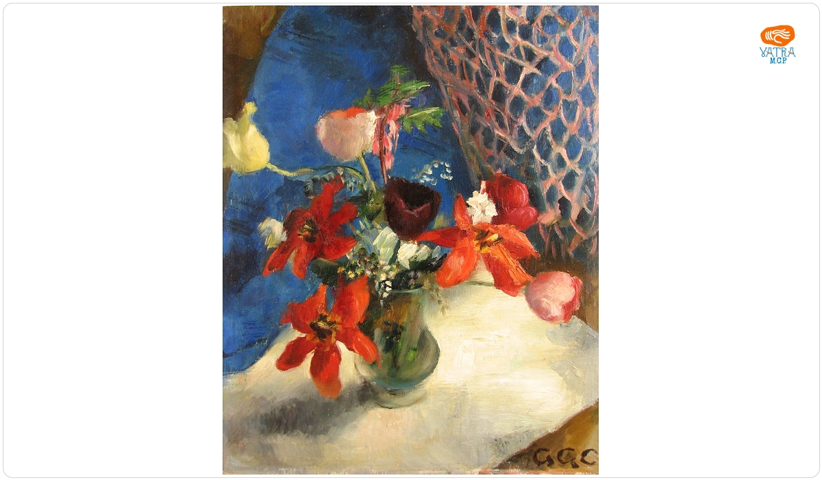 Grete CSAKY COPONY — Vas cu flori