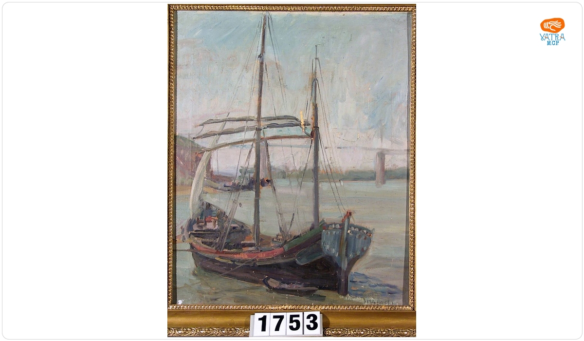 Jean Alexandru Steriadi — Bărci la Brăila