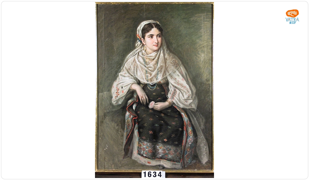 Mișu Popp — Portret de femeie din Câmpulung (Doamna Georgescu)