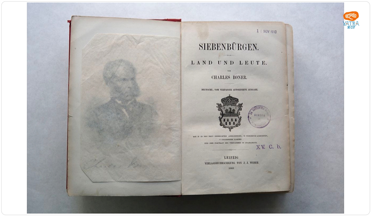 Siebenbürgen. Land Und Leute. Mit 32 In Den Text Gedruckten Abbildungen, 11 Tondruck-Ansichten, 5 Colorirten Karten Und Dem Portrait Des Verfassers In Stahlstich