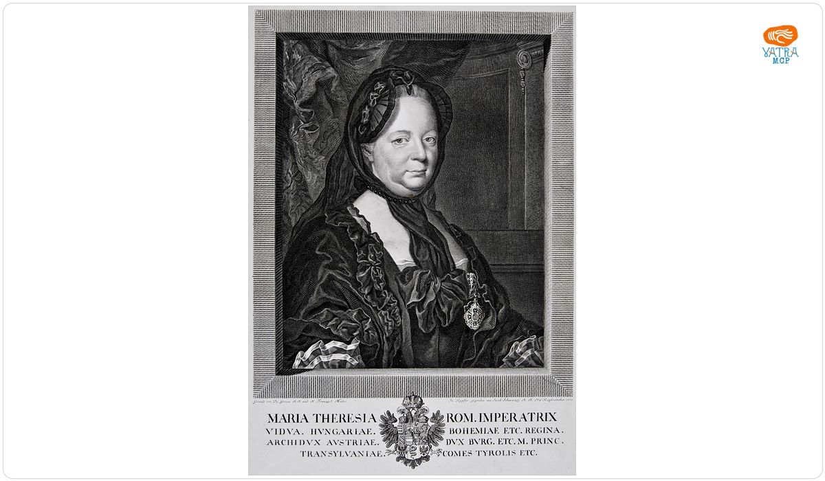 Împărăteasa Maria Theresia, văduvă (În registrul inventar: „Maria Theresia”)