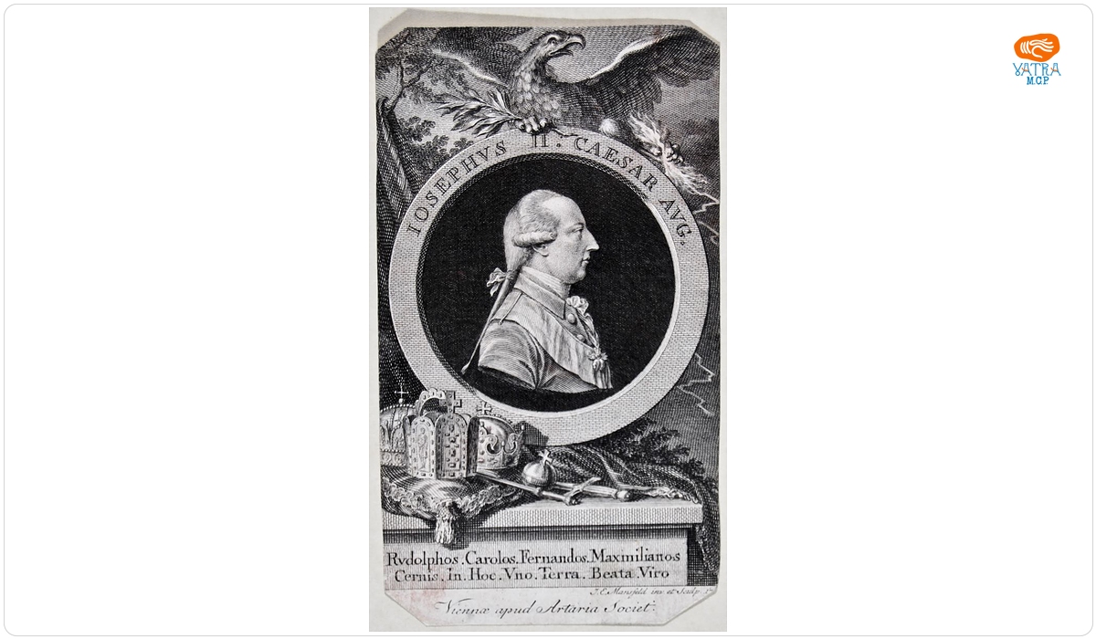 Johann Ernst Mansfeld — Împăratul Joseph al II-lea