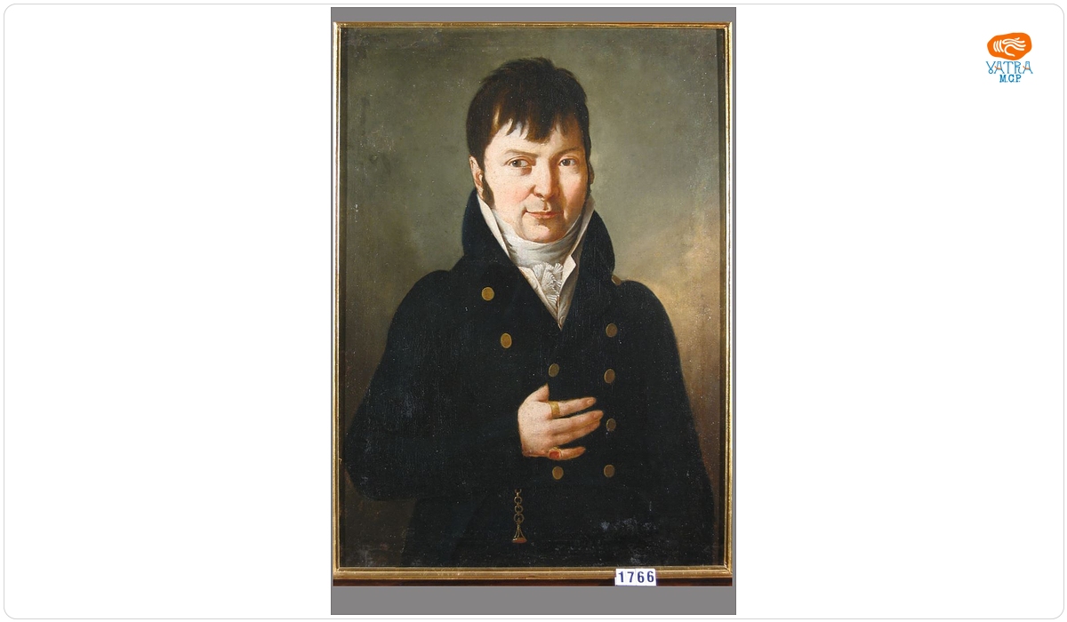 Franz Anton Bergmann — Portret de bărbat