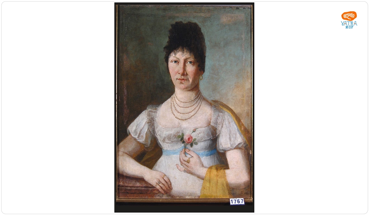 Franz Anton Bergmann — Portret de femeie