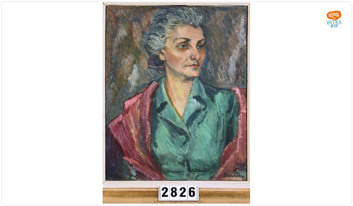 Marius Bunescu — Soția pictorului