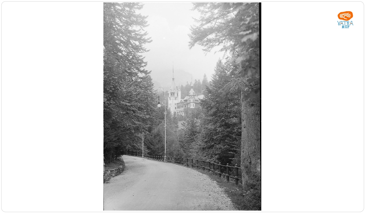 Castelul Peleș - drumul de acces