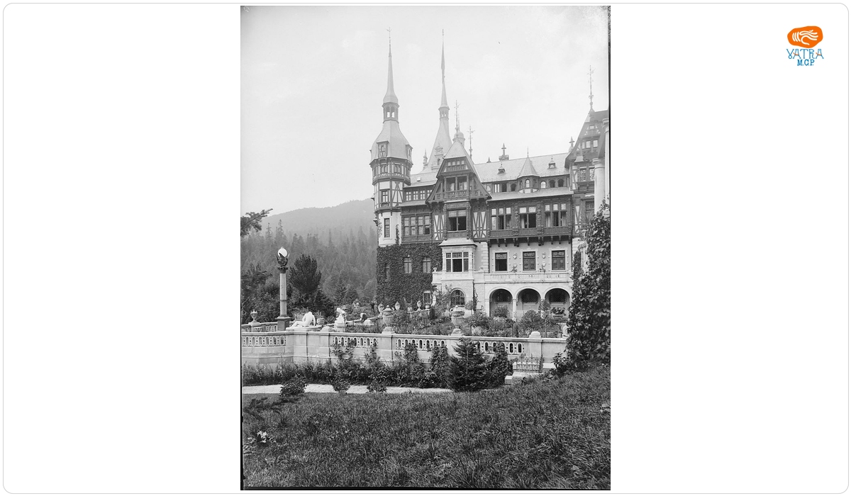 Castelul Peleș - vedere exterioară