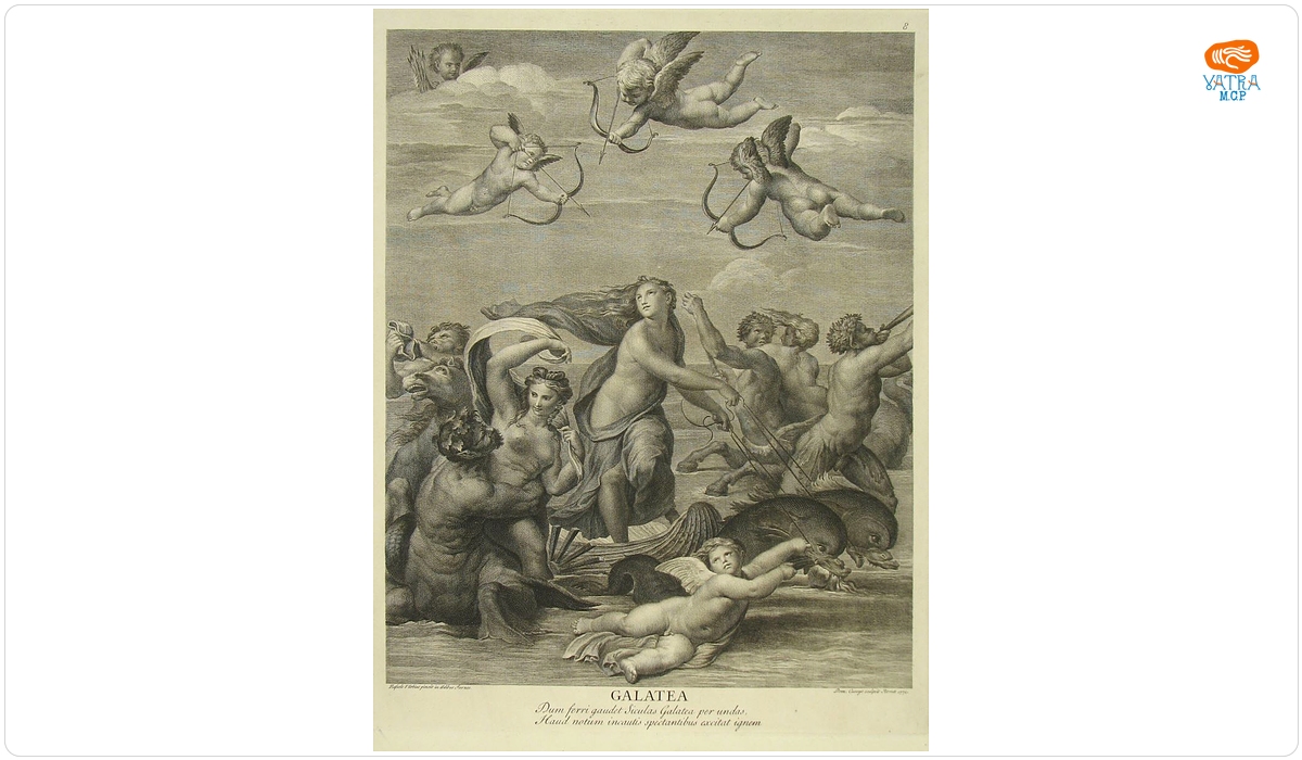 Galatea; în registrul inventar: „Galateea”