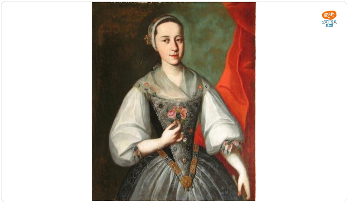 Franz Anton Bergmann — Anna Maria von Huttern