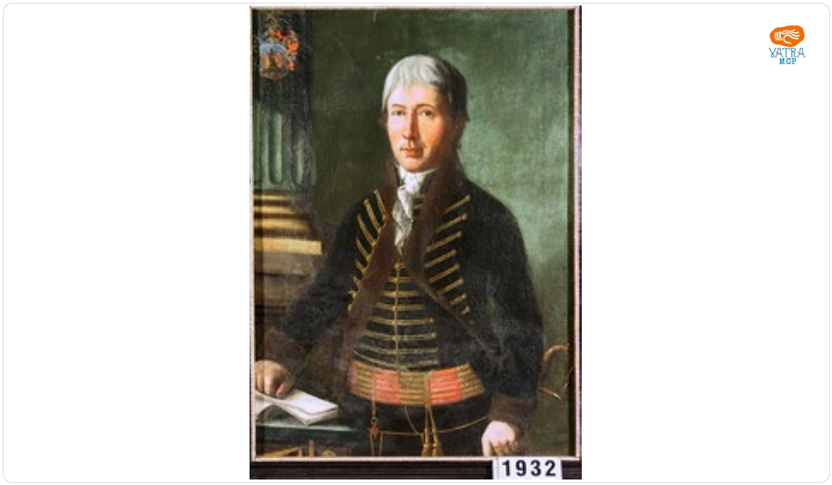 Franz Anton Bergmann — Andreas Traugott Krauss, primar din Mediaș (în Registrul inventar, înregistrat ca: Anton Traugott Kraus, primar din Mediaș)