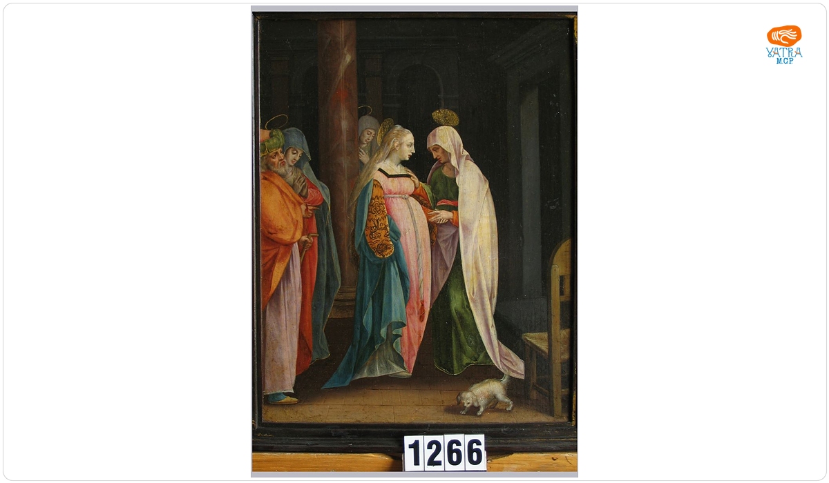 Witte, Pieter de, zis Candit — Vizitația (în registrul inventar: Elisabeta și Maria)