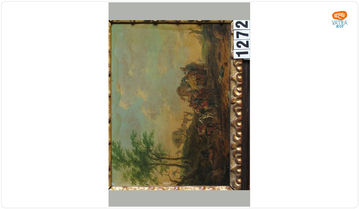 Alexander van Bredael — Atacul hoților (în registrul inventar: Hoți atacând pe neașteptate)