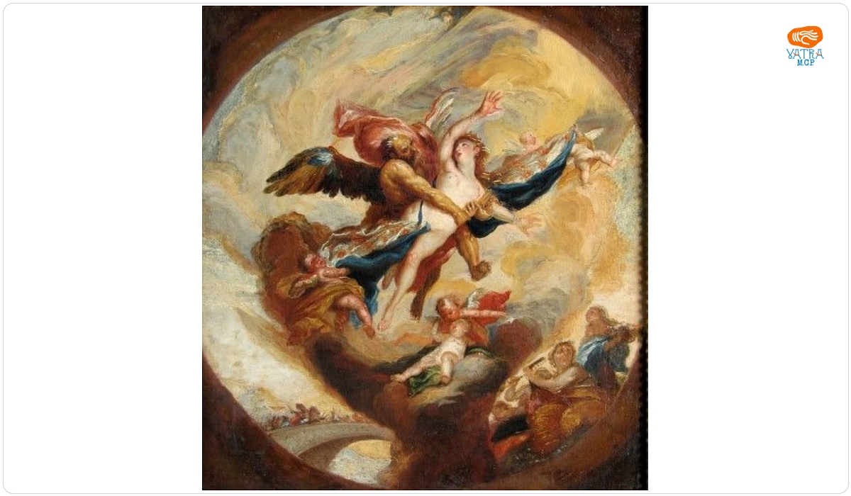 Johann Michael von Rosenbrunn — Boreas răpind pe Oreithyia