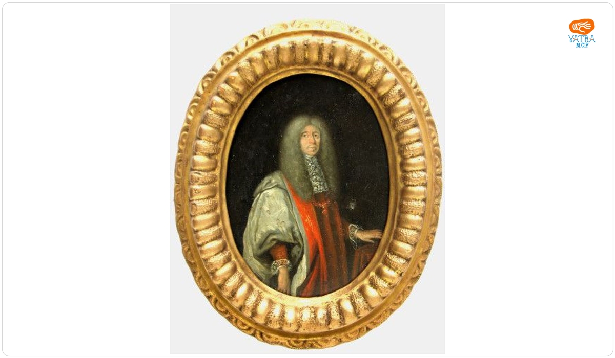 Cavaler al ordinului "Lâna de aur", pandant: Împăratul Leopold I, Mare Maestru al ordinului "Lâna de aur"