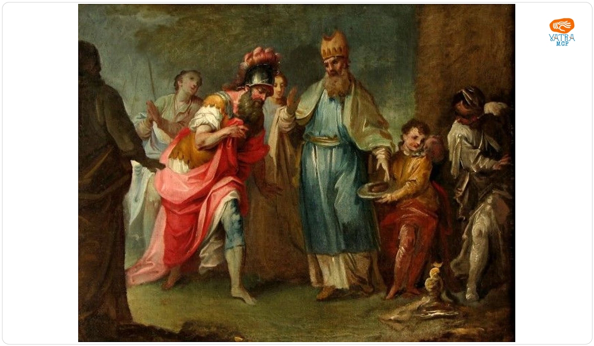 Saul uns rege de către Samuel