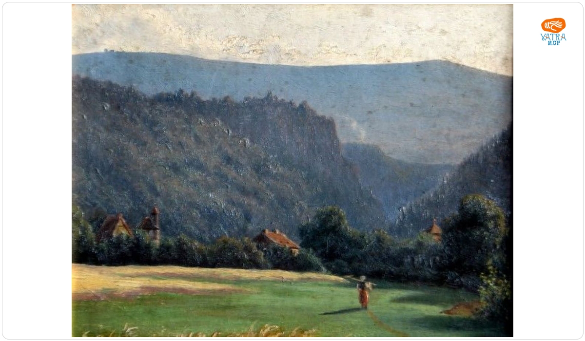Karl Ludwig Frommel — Sat de munte