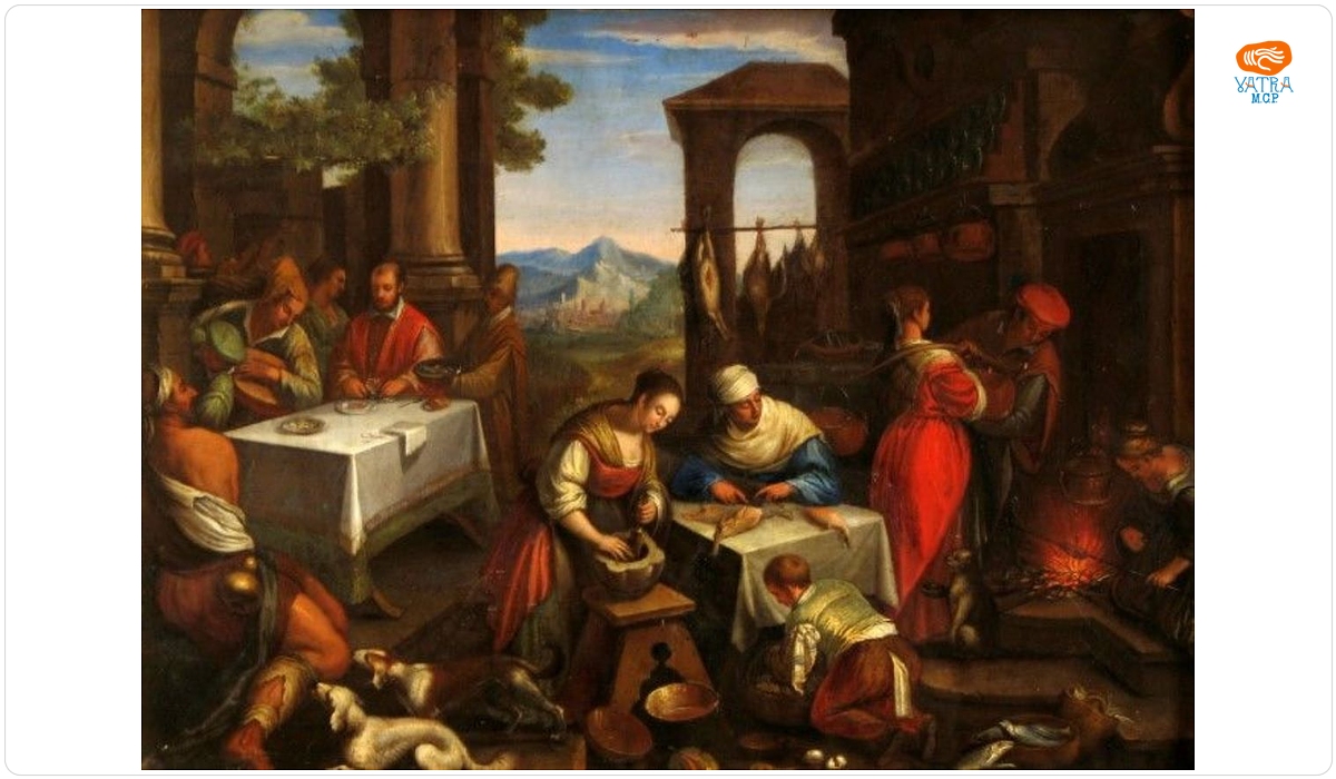 Jacopo Bassano — Bogatul și săracul Lazăr