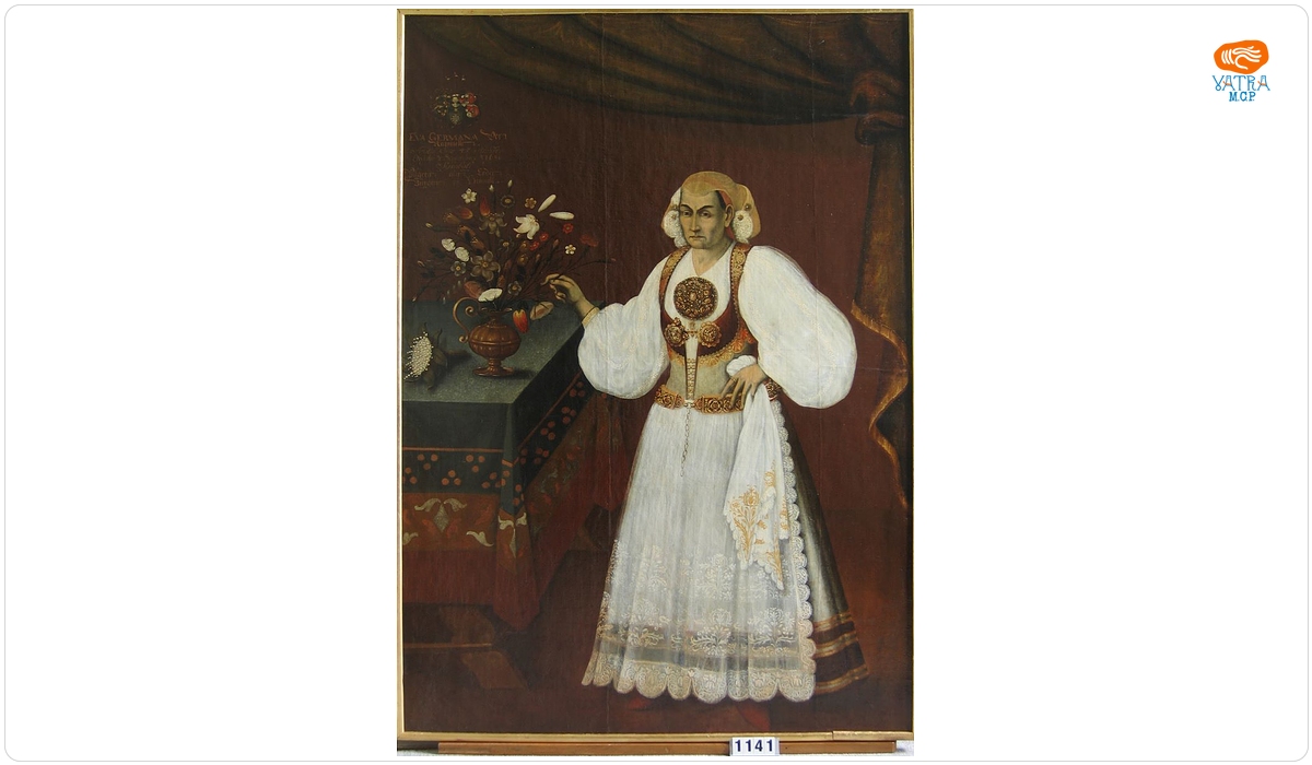 Eva Germana Armbruster născută von Rammeln (în registul inventar: Eva Rammlerin Pomeriana)