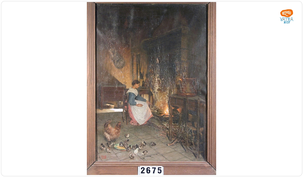 Interior de bucătărie italiană