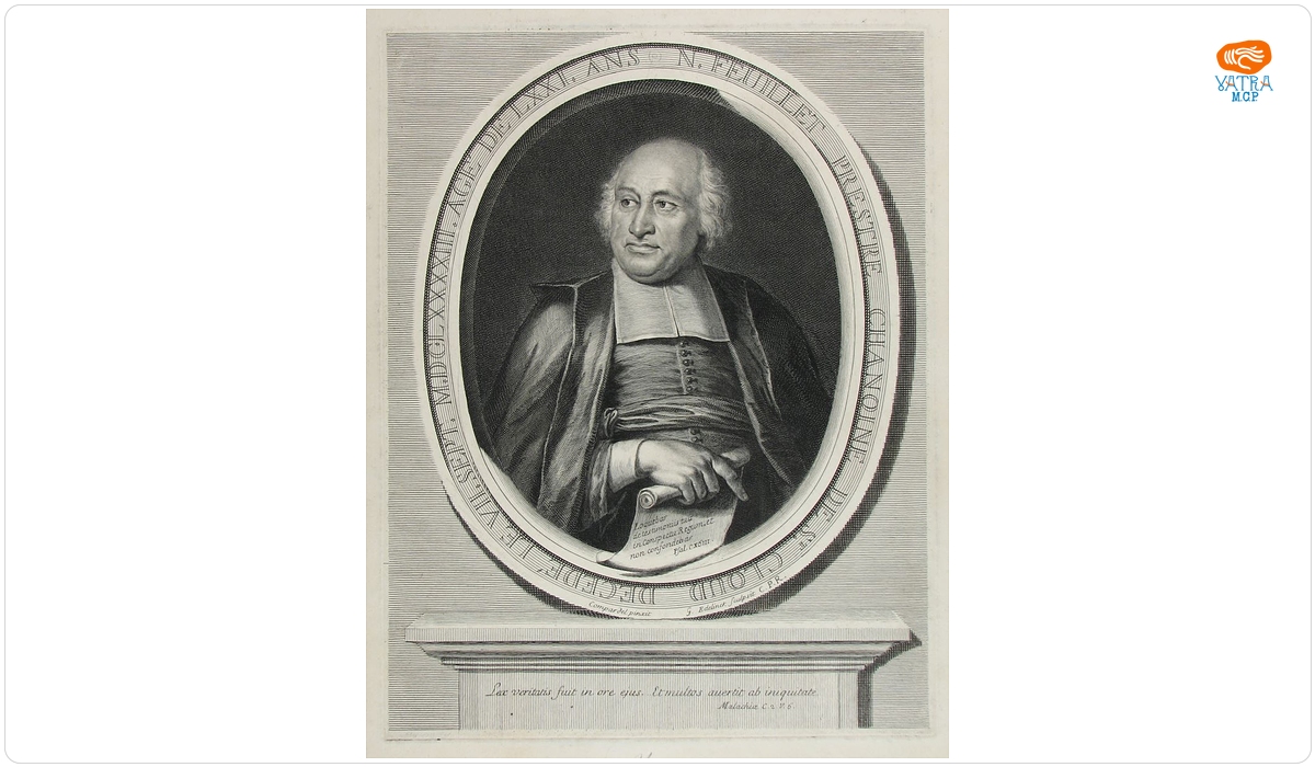 N. Feuillet Prestre Chanoine de St. Cloud (N. Feuillet, Preot Canonic la St. Cloud)