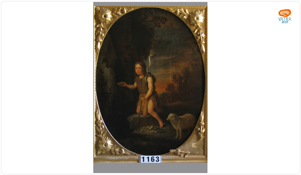 David II Teniers — Ioan Botezătorul copil