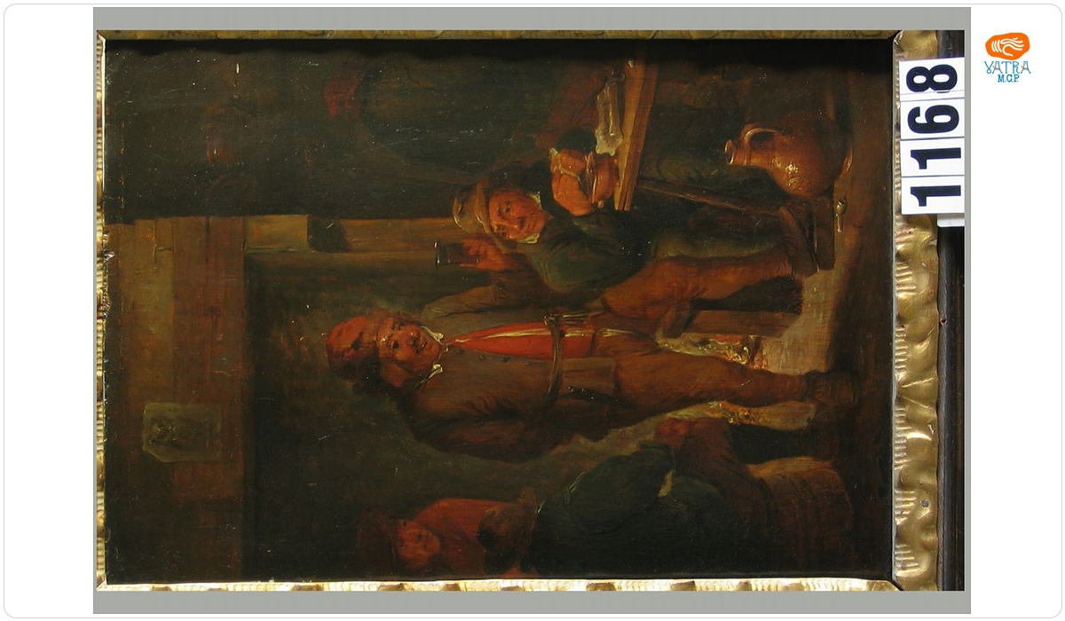 David II Teniers — Interior țărănesc