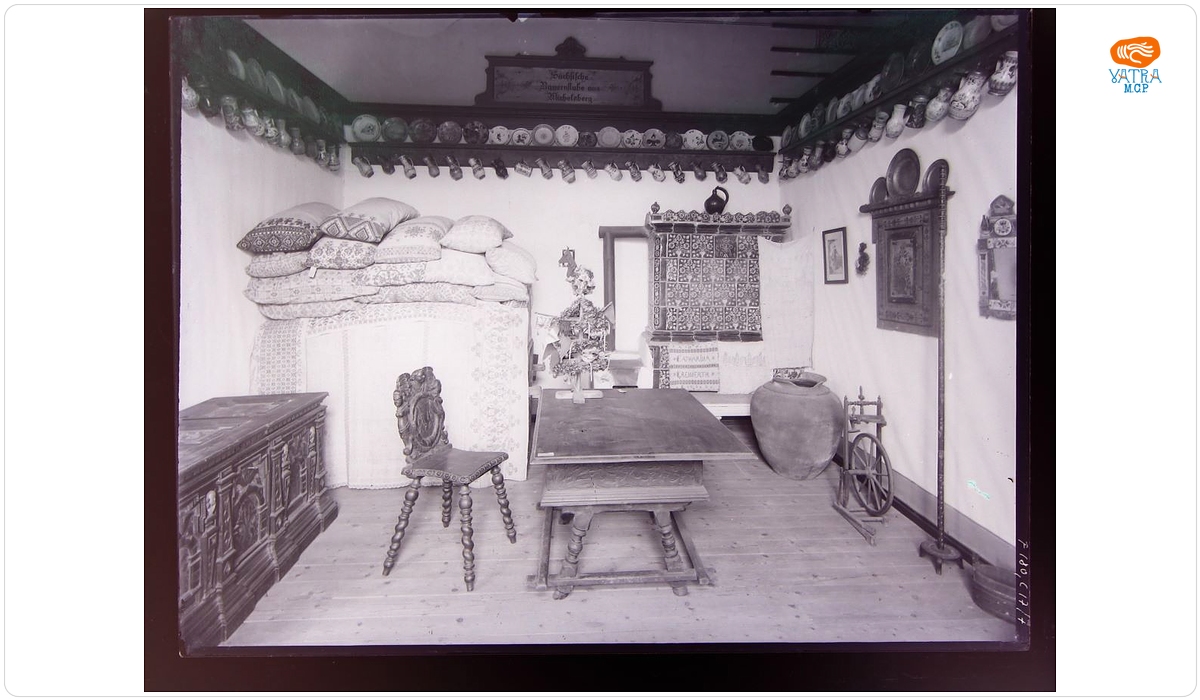 Interior săsesc la Muzeul Carpatin din Sibiu