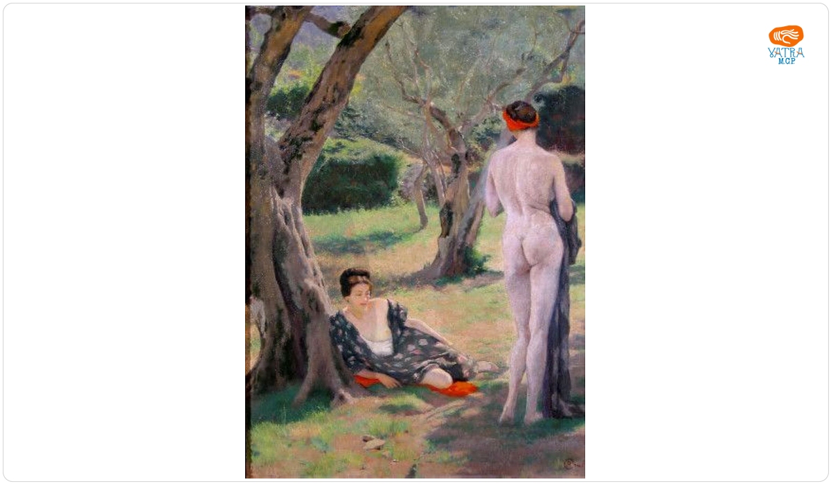 Arthur Coulin — În păduricea de măslini