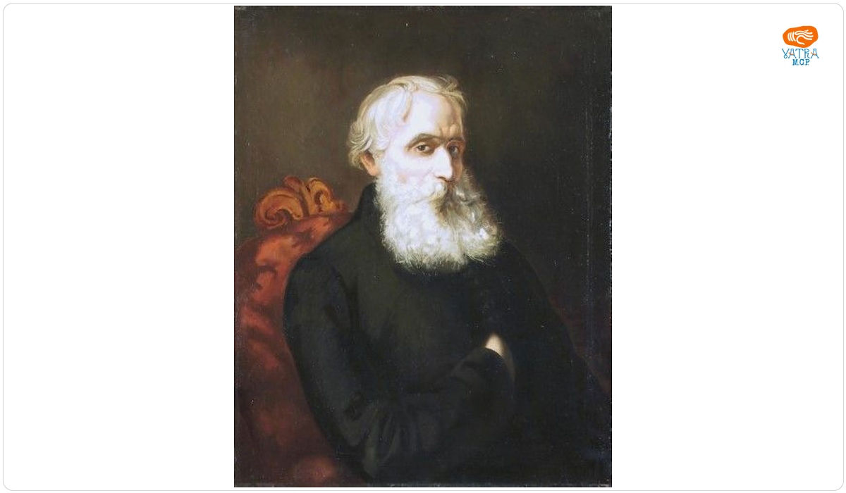 Miklós Barabás — Portret de bărbat
