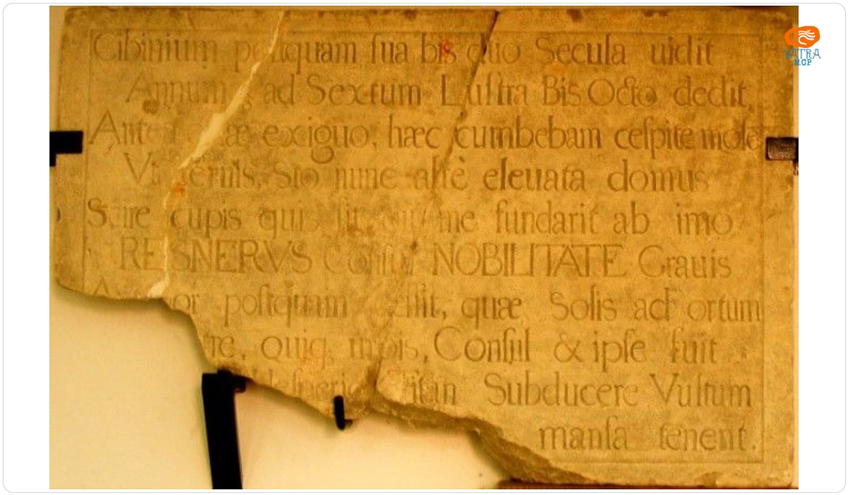 Piatră de întemeiere Sibiu, Piața Mare nr. 16