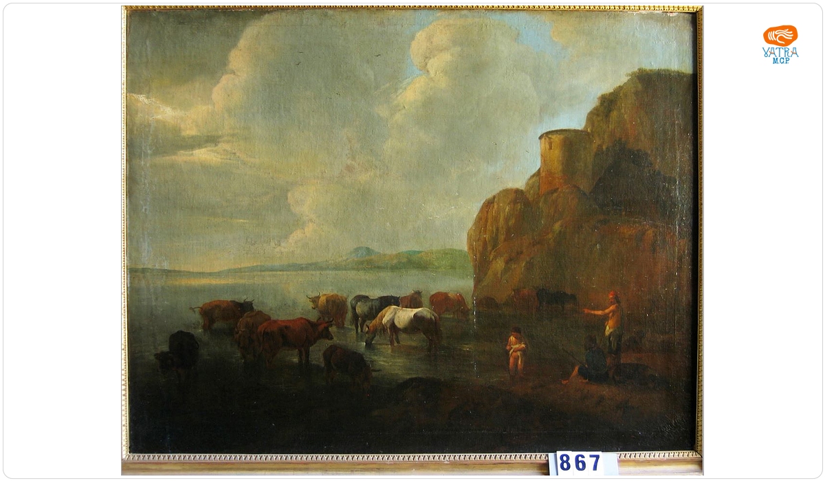 Peisaj cu animale