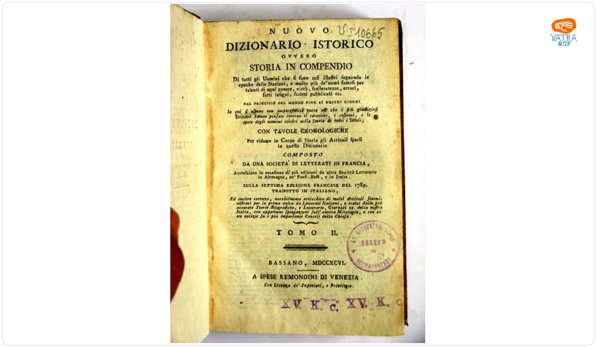 Nuovo dizionario istorico