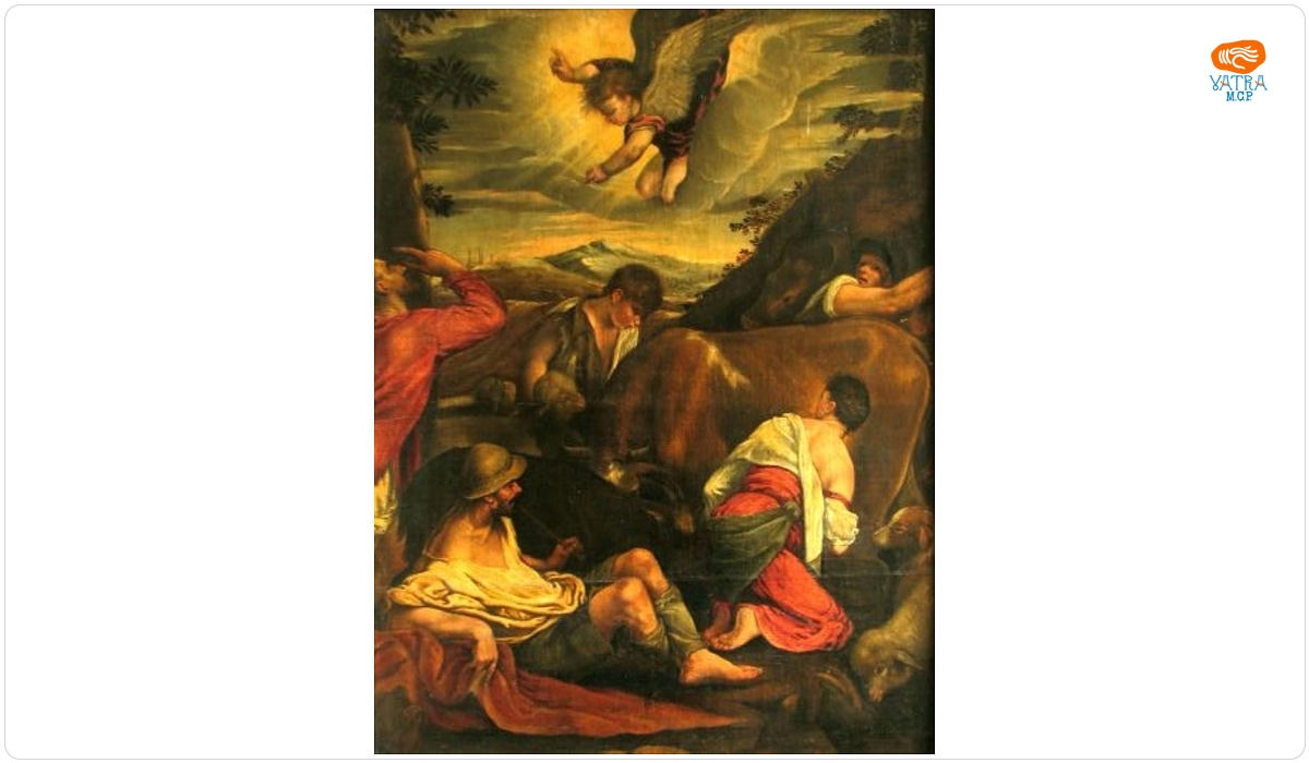 Jacopo da Ponte — Anunțarea nașterii lui Christos
