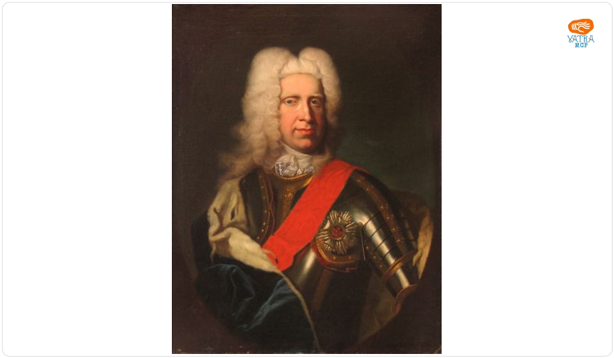 Martin Meytens cel Tânăr — Cavaler al ordinului Sfântul Hubertus
