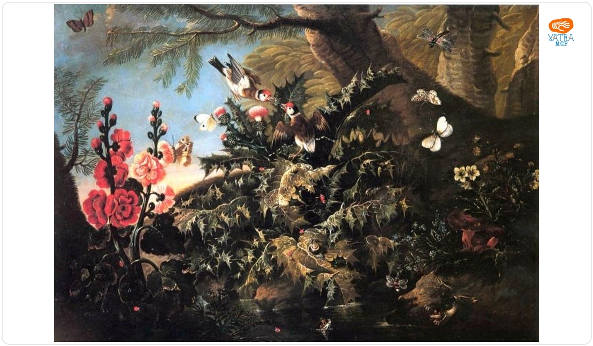 Franz Michael Siegmund von Purgau — Natură moartă cu broască; pandant: Natură moartă cu năpârcă