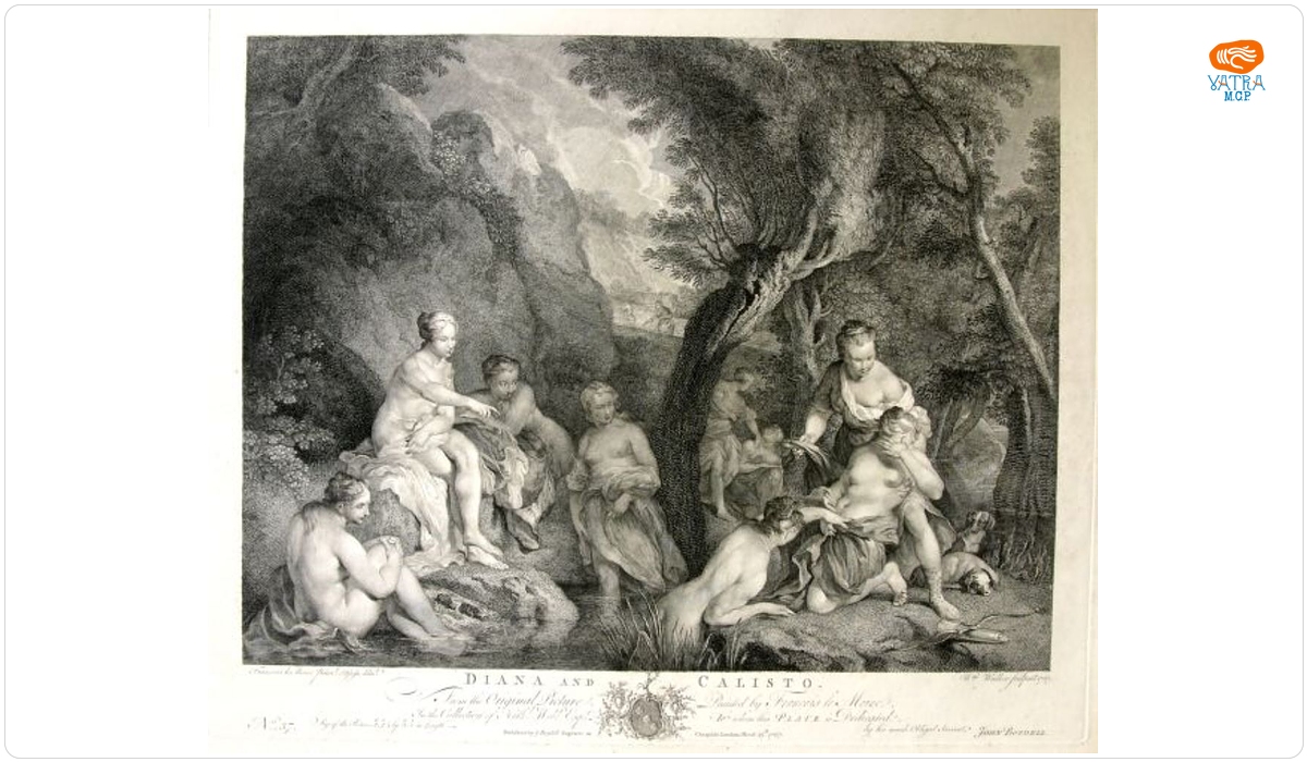Diana and Callisto/Diana și Callisto