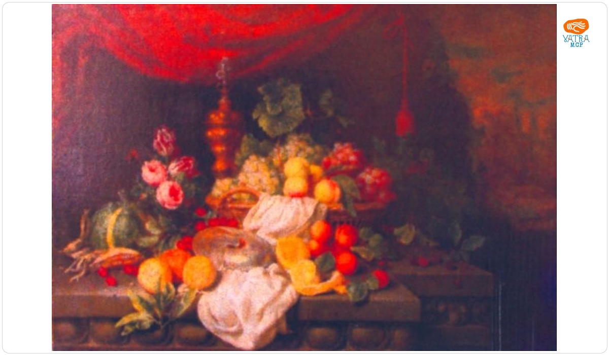 Natură moartă pe o masă de piatră