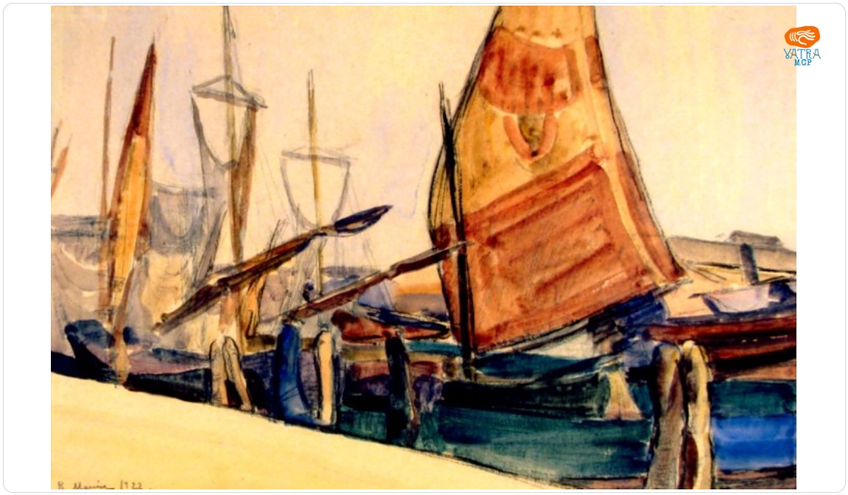 Corăbii în port