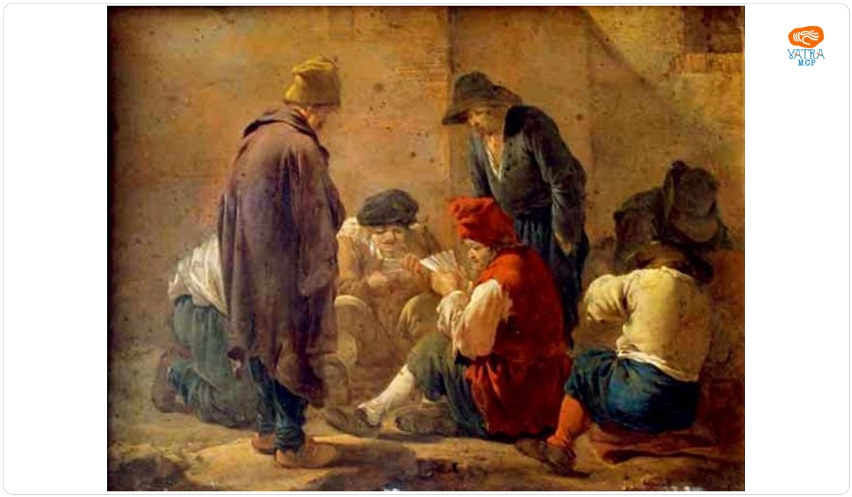 Andries Both — Țărani jucând cărți