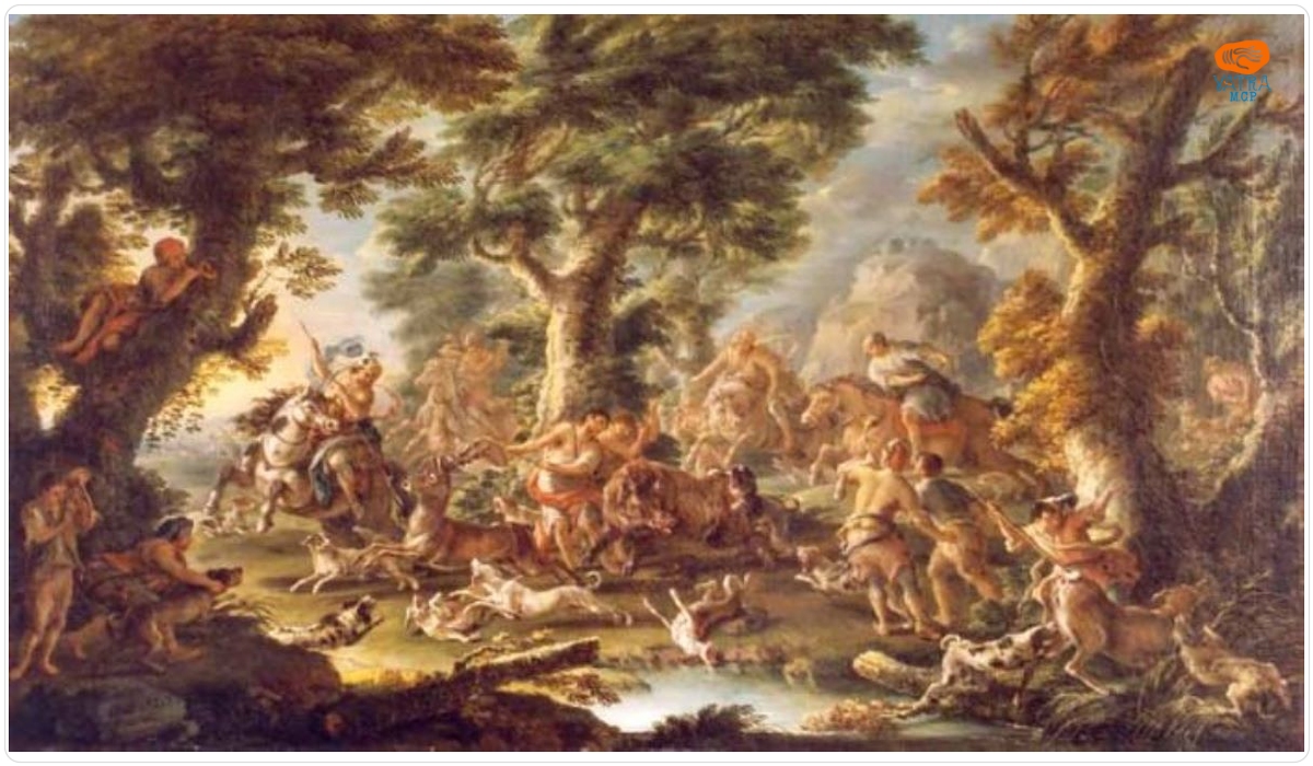 Vânătoare la marginea pădurii