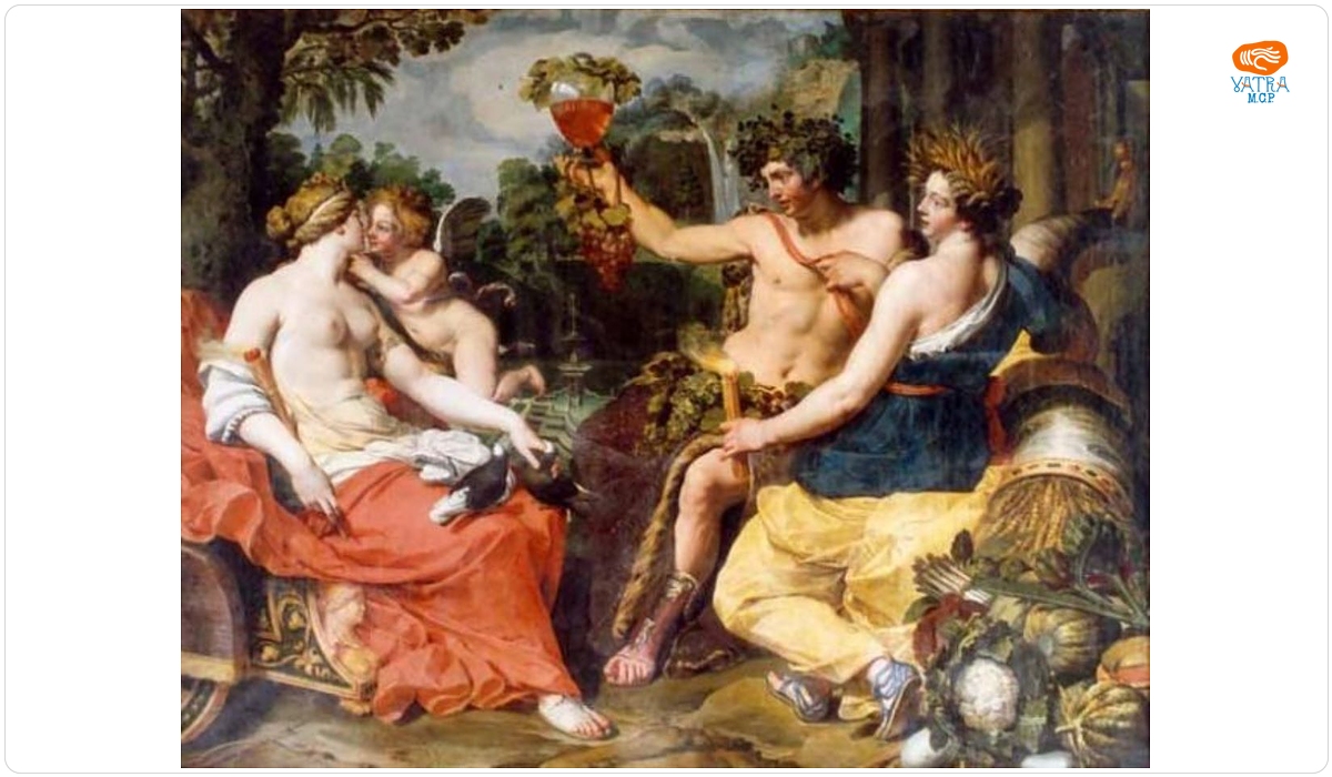 Abraham Janssens — Ceres, Bachus și Venus