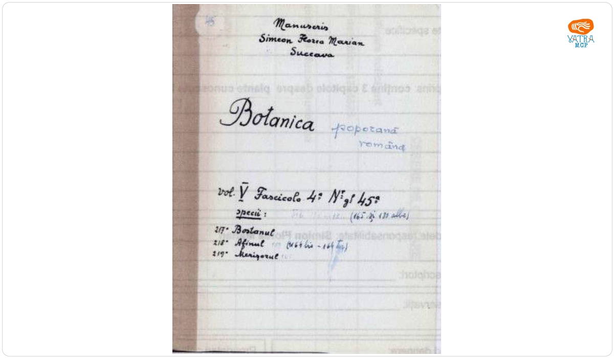 Botanica poporană română vol. V, fascicola 4, specii: Bostanul, Afinul, Merișorul
