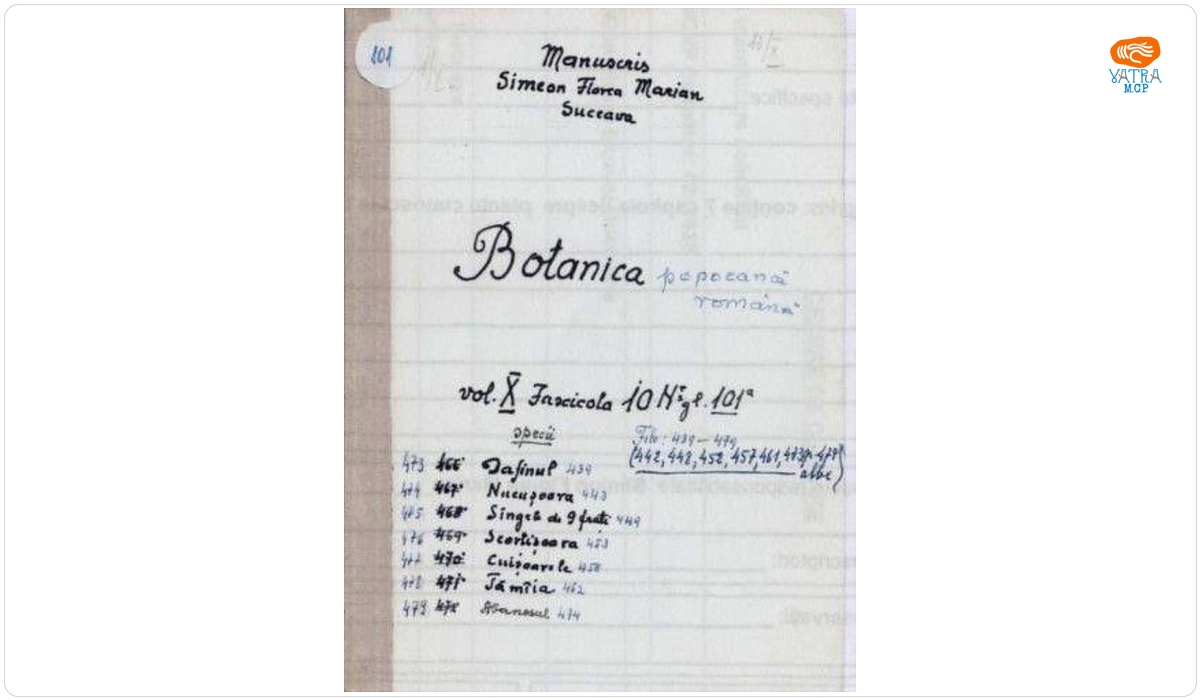 Botanica poporană română vol. X, fascicula 10: specii: Dafinul, Nucușoara, Sîngele de 9 frați, Scorțișoara, Cuișoarele, Tămâia, Abanosul