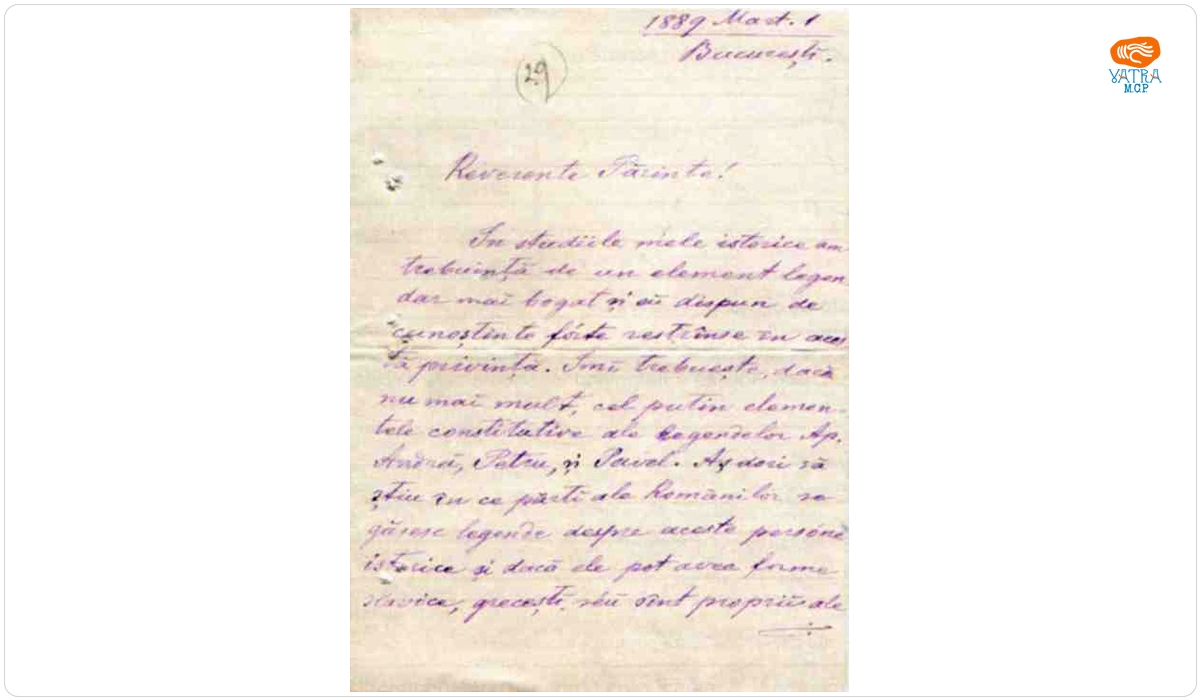 Ghenadie al Râmnicului către Simion Florea Marian