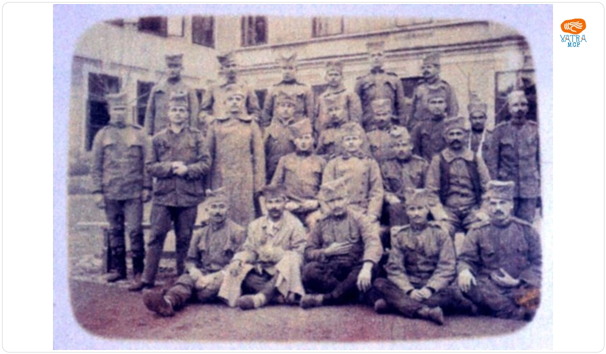 Grup de militari austro-ungari, răniți într-un spital din Timișoara
