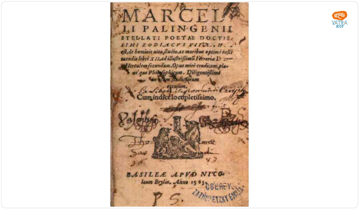 Marcelli Palingenii Stellatti Poetae Doctissimi Zodiacus Vitae