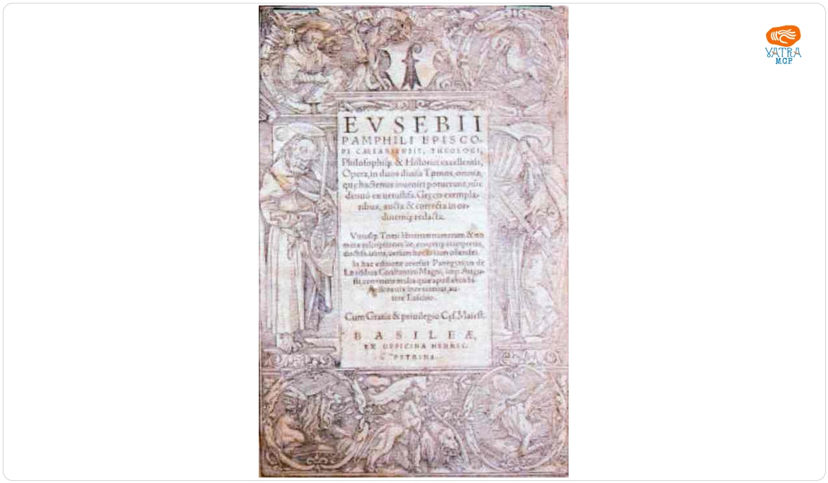 Eusebii Pamphili Episcopi Caesariensis Theologi, philosophi...Opera, in duos duiisa Tomos