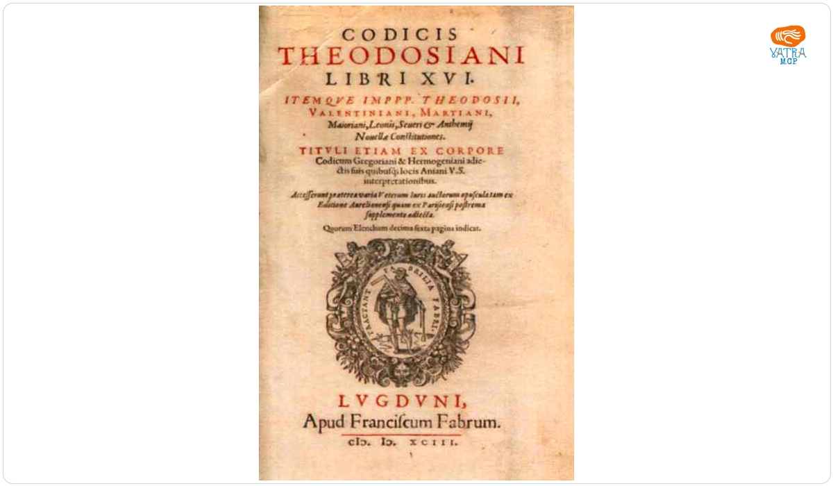 Codicis Theodosiani Libri XVI. Item que Impp. Theodosii, Valentiniani, Martiani, Maioriani...Novellae Constitutiones